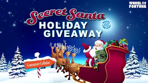 ‘Wheel of Fortune’ Secret Santa Giveaway — How to Enter.
